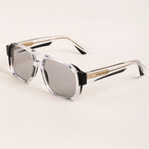 2026 New Fashion Thick Large Frame Man Sunglasses High Quality Handmade Acetate Retro UV400 Protection Goggles Women Sun Glasses
