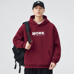 Autumn Pullover Hooded Sweatshirt Men Women Streetwear Fashion Loose Casual Sweatshirts Couple Hoodie Coat Outerwear