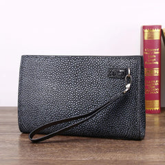 Spring 2024 New Men's Clutch Bag High-quality Genuine Leather Envelope Clutch Bag Large Capacity Men's Bag
