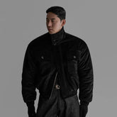 IEFB Vintage Fashion Solid Color Multi Pocket Decoration Thicken Warm Loose Men's Workwear Cotton Jacket Winter New Tide 9X2076