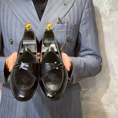 Men Loafers Shoes High Quality Faux Suede Leather Slip-on Fashion Casual Dress Shoes Personality Size 38-48