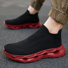 Men's Fashion Sneakers Breathable Comfortable Lightweight Walking Shoes Casual Sports Running Tennis Gym Training Shoes for Men