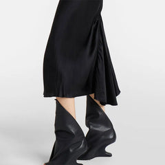 High heel sandal boot with 7.8cm heel