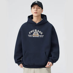 Men Women Streetwear Fashion Loose Casual Pullover Hooded Sweatshirts Couple Hoodie Coat Tops Outerwear
