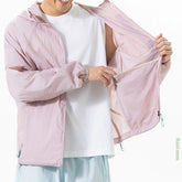 Men's Outdoor UPF50+ Sun Protection Jacket - Summer Lightweight Ice Silk Quick-Dry Anti-UV Breathable Coat Unisex