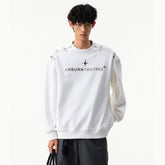 Autumn Rivet Letter Hoodies Men Streetwear Fashion Casual Loose Hip Hop Pullovers Sweatshirts Cityboy Sportwear Tops T Shirt
