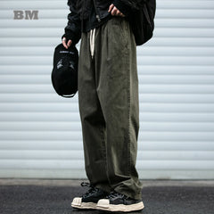The Enzyme Wash Khaki Cargo Pant