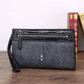 Spring 2024 New Men's Clutch Bag High-quality Genuine Leather Envelope Clutch Bag Large Capacity Men's Bag