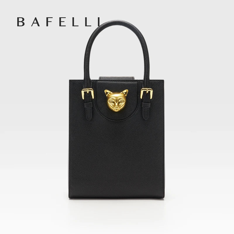 Cat ear mini tote in designer style