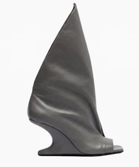 High heel sandal boot with 7.8cm heel
