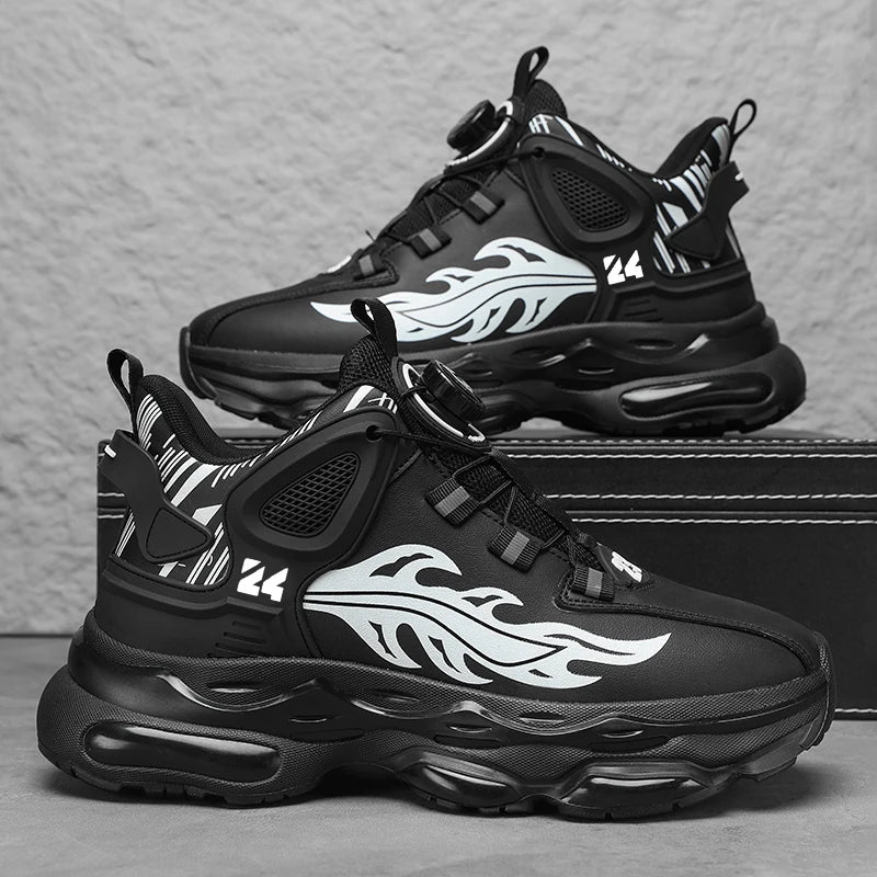 Men's Casual Running Shoes, Male Tennis Sneakers, Luxury Trainer, Race Breathable Shoes, Fashion Loafers