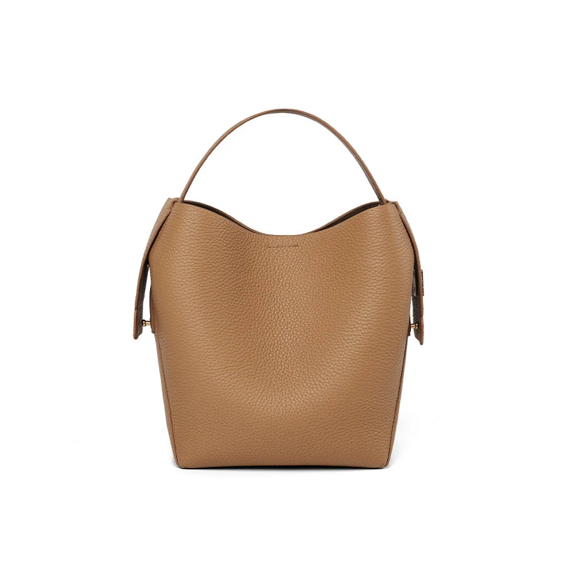 LA FESTIN Leather Bucket Bag