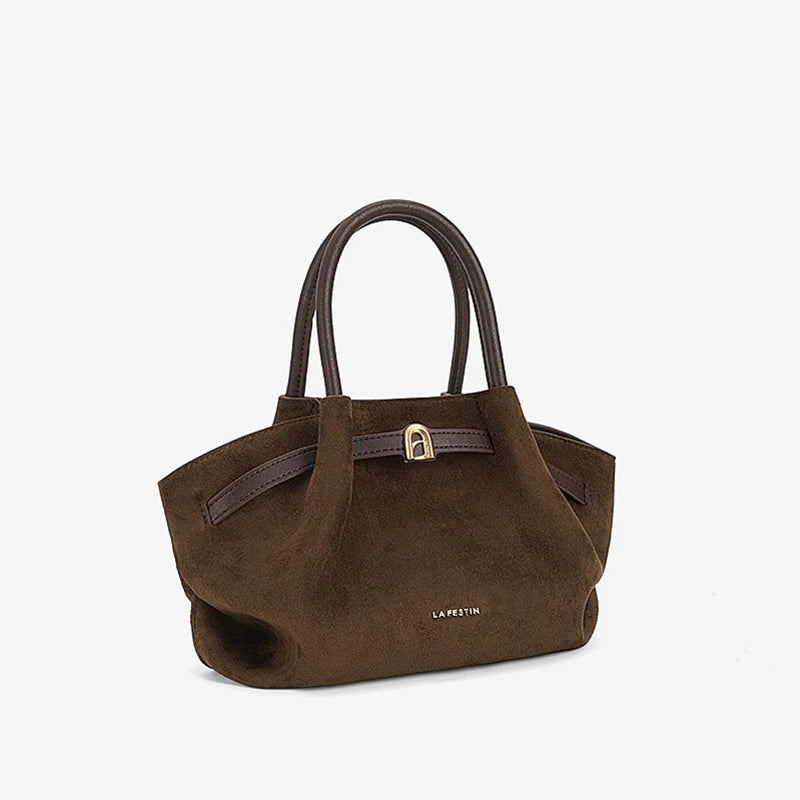 Trapeze tote crossbody in designer style