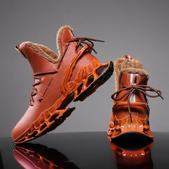 men boots 2025 New Winter Slippers Warm Men Shoes Waterproof Non-Slip Plush Sneakers Male tenis shoes Boots Men Sneakers Winter