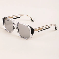 2026 New Fashion Thick Large Frame Man Sunglasses High Quality Handmade Acetate Retro UV400 Protection Goggles Women Sun Glasses