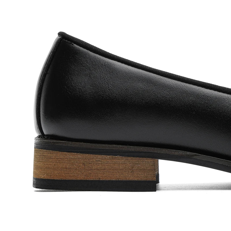 Men's Black Leather Loafers Double Monk Strap Slip-On Dress Shoes Formal Business Casual Shoes Comfortable Office Shoes 2026 New