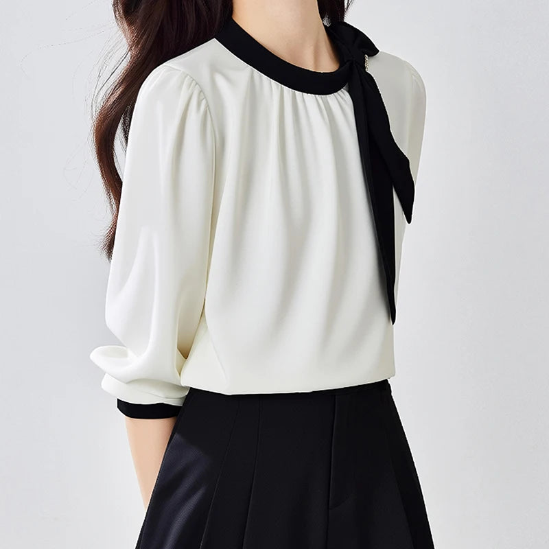 Nastro Satin Blouse