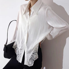 Pizzo Chiffon Blouse
