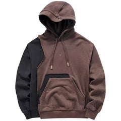 Men Tactical Functional Hoodies Hip Hop Streetwear 2024 Harajuku Patchwork Sweatshirt Pullover Men Fashion Hoodie Techwear