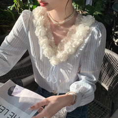 Fiorella Stripe Blouse