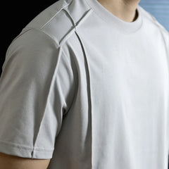 Summer Cool Fashion Tshirt Men's Splice Fashion Loose Casual Short Sleeve T-shirts Commute T Shirts Tops