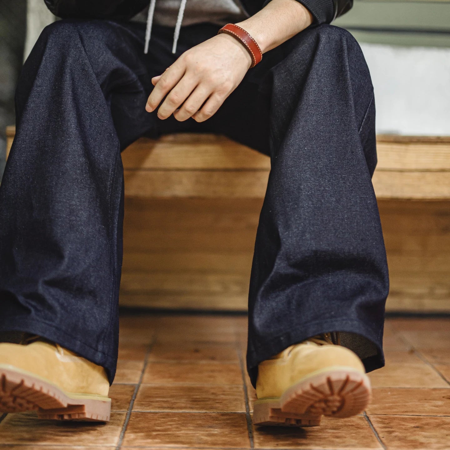 The Heavyweight Selvedge Wide-Leg Jean