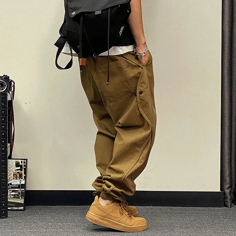 The Plus Harajuku Oversized Cargo Jogger