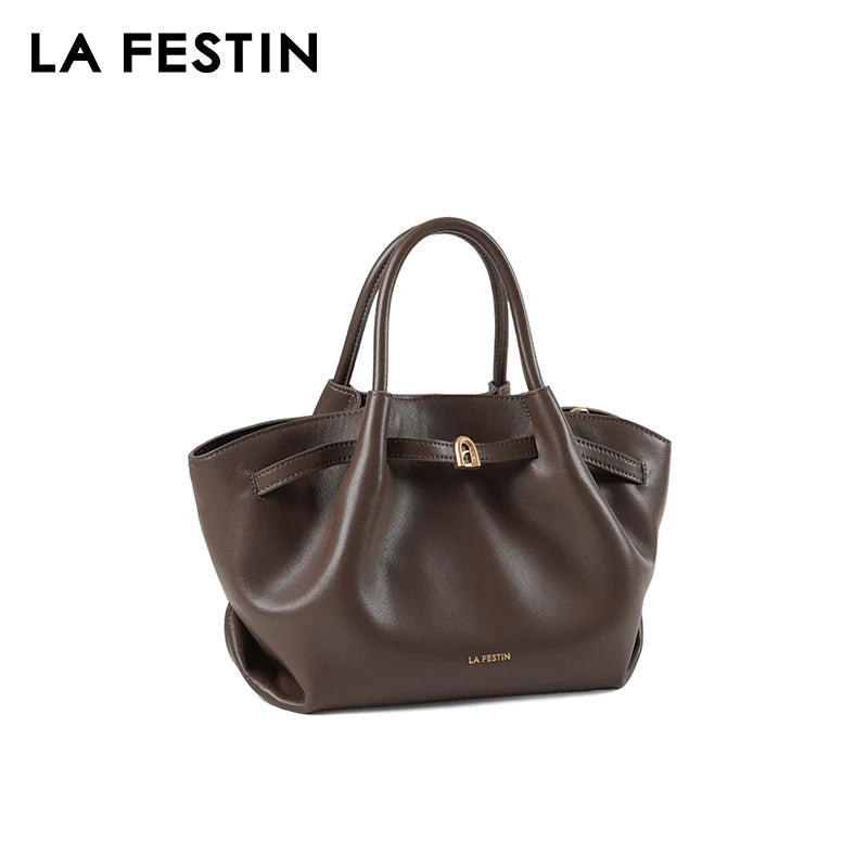 Trapeze tote crossbody in designer style