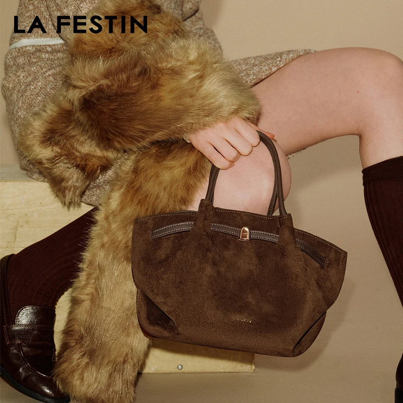 Trapeze tote crossbody in designer style