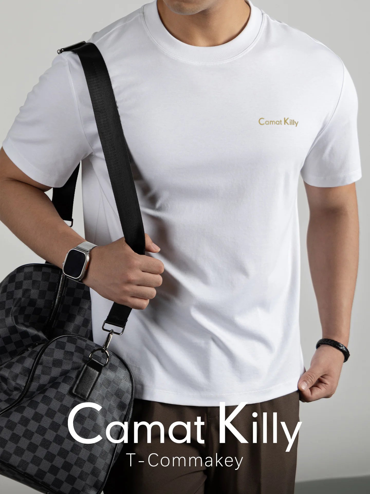 Summer Pure Cotton T Shirt Men Fashion Loose Casual Short Sleeve Breathable Cool Commute T-shirt Top Korean Streetwear Tshirt