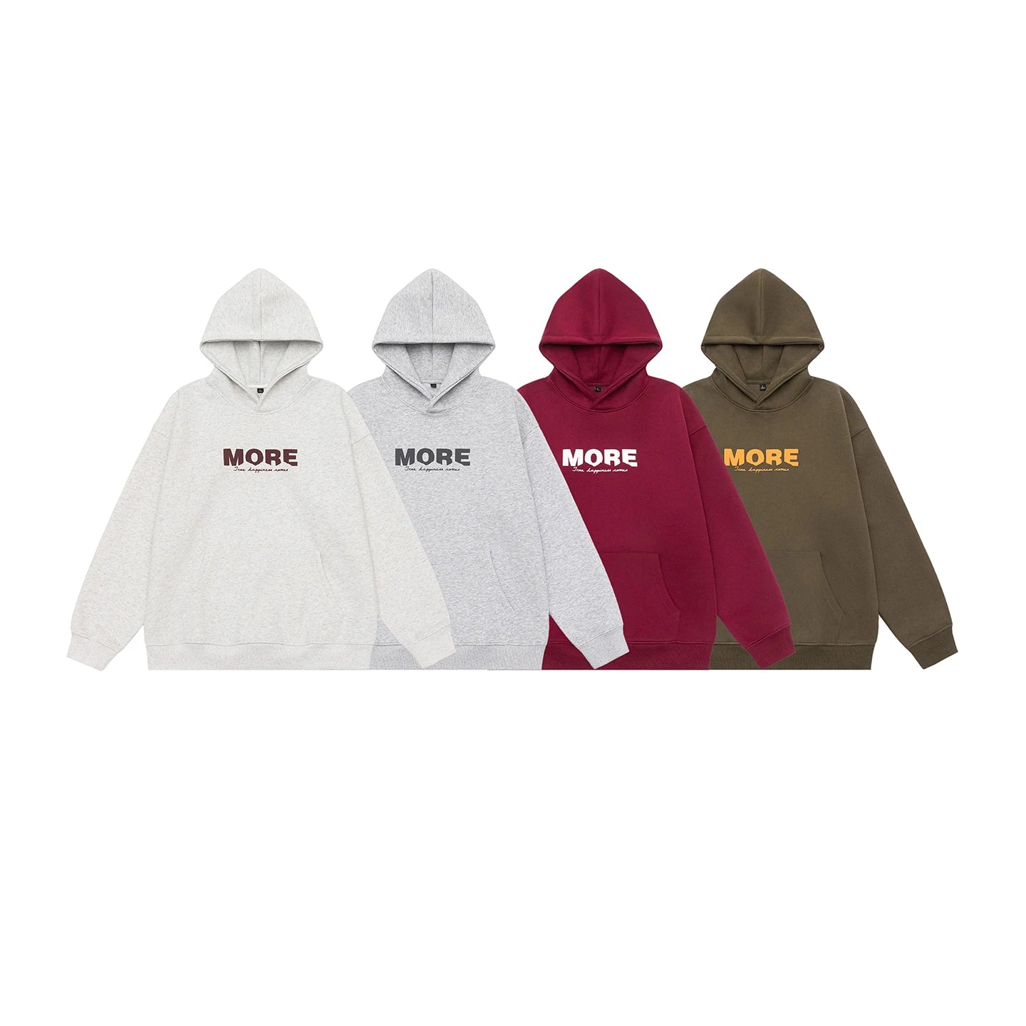 Autumn Pullover Hooded Sweatshirt Men Women Streetwear Fashion Loose Casual Sweatshirts Couple Hoodie Coat Outerwear