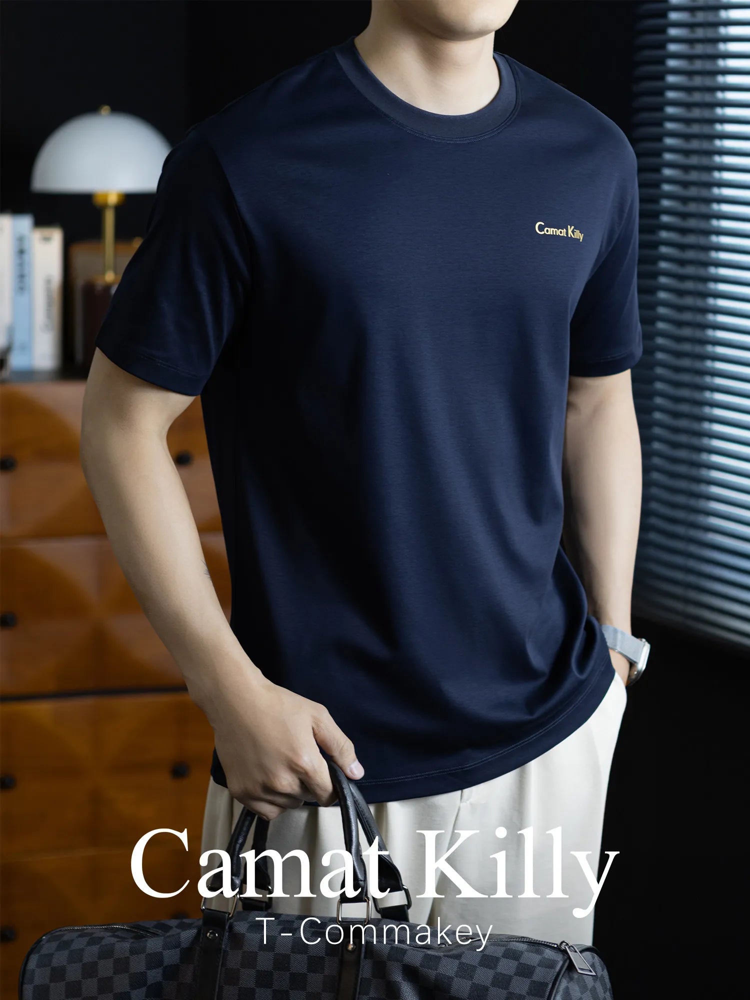 Summer Pure Cotton T Shirt Men Fashion Loose Casual Short Sleeve Breathable Cool Commute T-shirt Top Korean Streetwear Tshirt