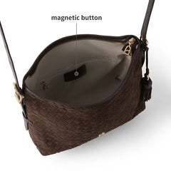 Slouch tote shoulder bag in luxury designer style