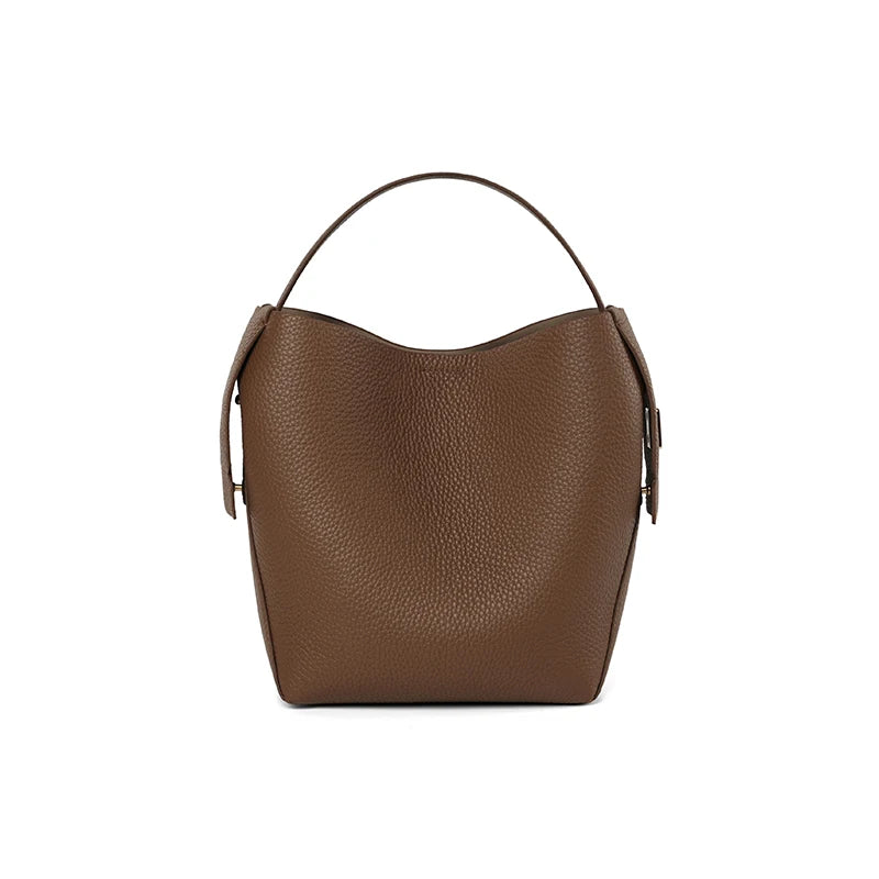 LA FESTIN Leather Bucket Bag
