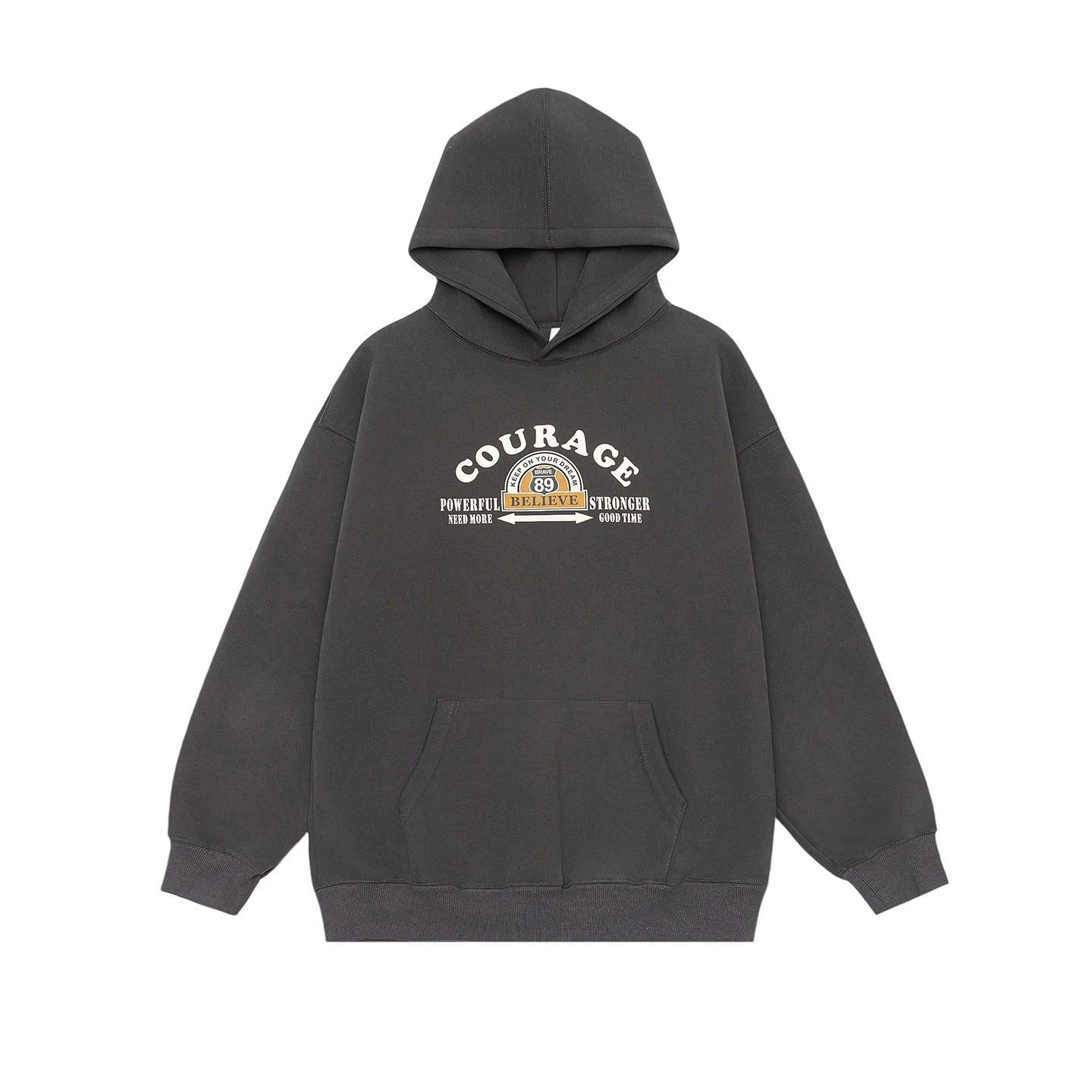 Men Women Streetwear Fashion Loose Casual Pullover Hooded Sweatshirts Couple Hoodie Coat Tops Outerwear