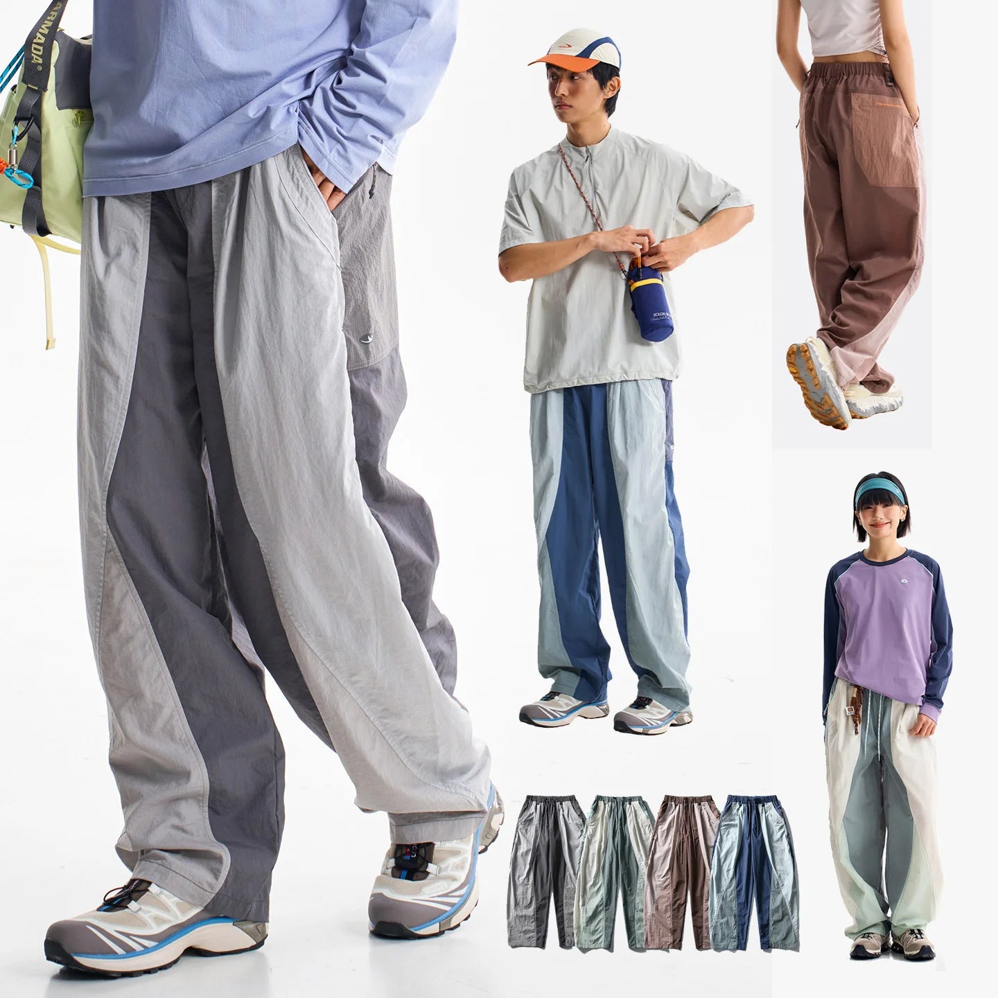 The Horizon Techwear Wide-Leg Pant