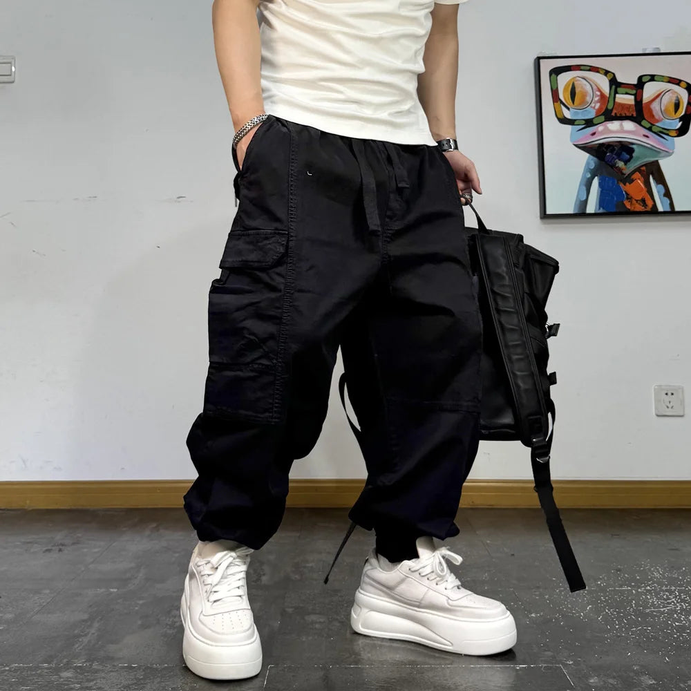 The Retro Multi-Pocket Harem Cargo Pant