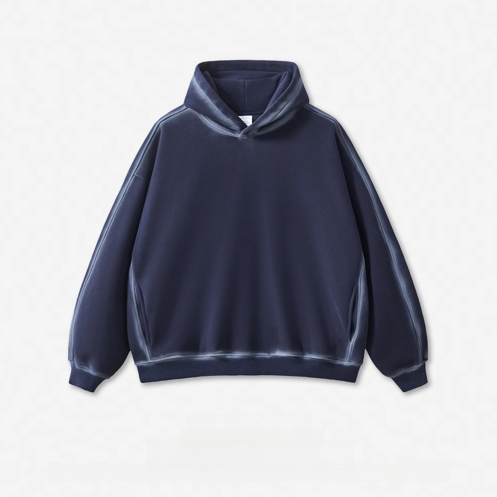 New Arrival Autumn/Winter Men's Ins Style 350G Fleece Water-Washed Hoodie | Wholesale & Dropshipping