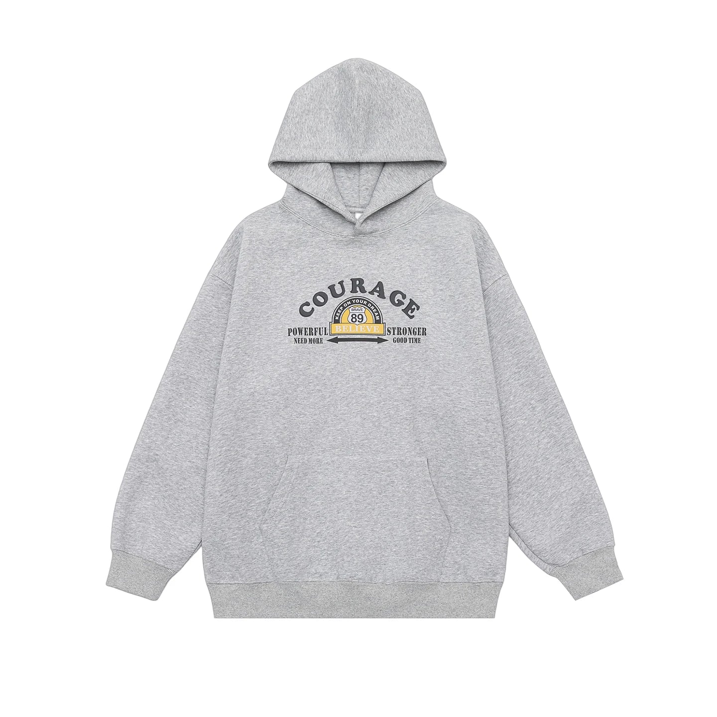 Men Women Streetwear Fashion Loose Casual Pullover Hooded Sweatshirts Couple Hoodie Coat Tops Outerwear
