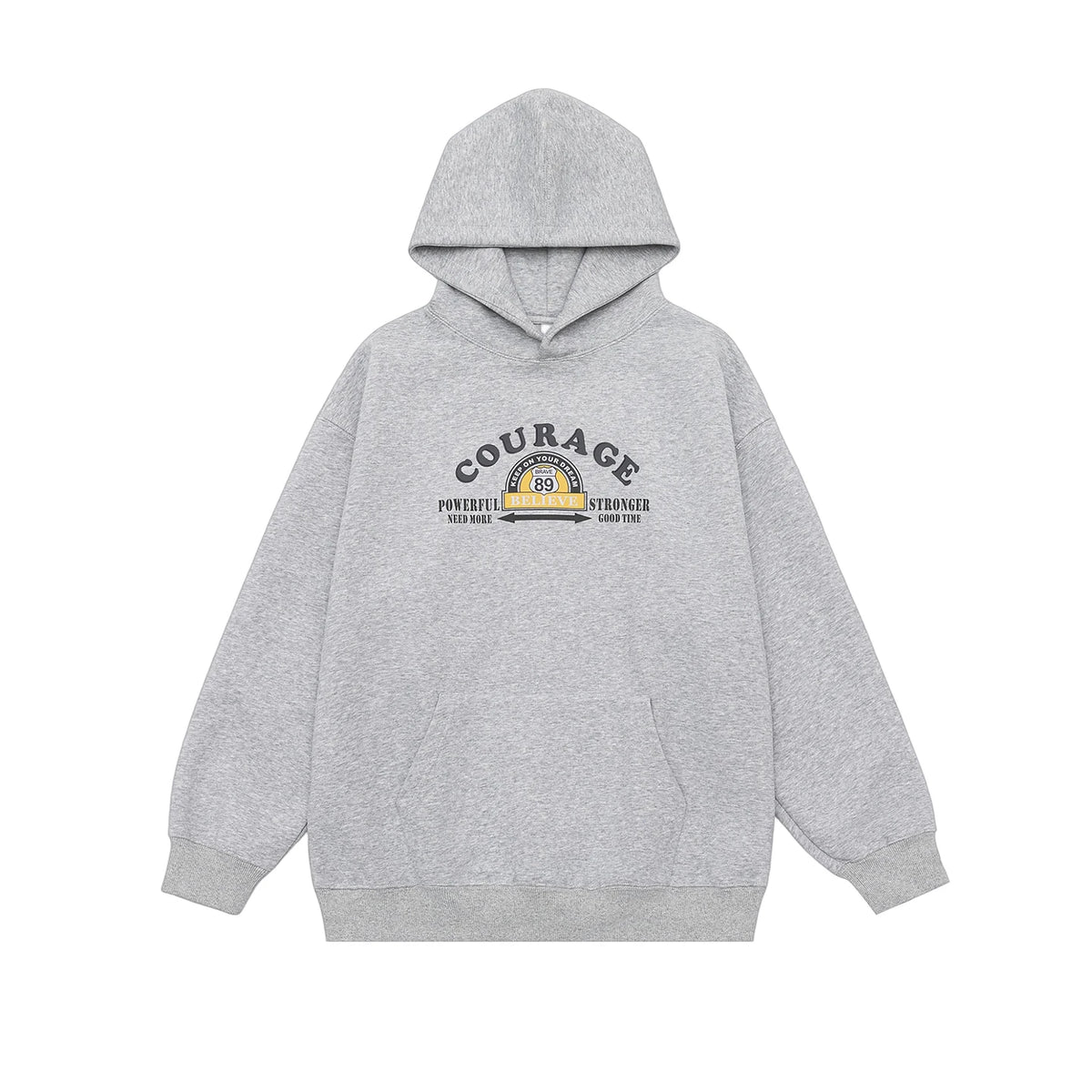 Men Women Streetwear Fashion Loose Casual Pullover Hooded Sweatshirts Couple Hoodie Coat Tops Outerwear
