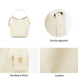 LA FESTIN Leather Bucket Bag
