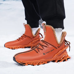 men boots 2025 New Winter Slippers Warm Men Shoes Waterproof Non-Slip Plush Sneakers Male tenis shoes Boots Men Sneakers Winter