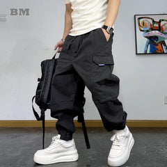 The Retro Multi-Pocket Harem Cargo Pant
