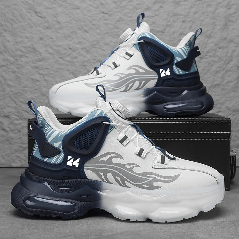 Men's Casual Running Shoes, Male Tennis Sneakers, Luxury Trainer, Race Breathable Shoes, Fashion Loafers