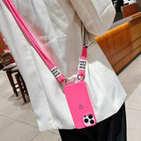 12. Heart Strap Silicone Case
