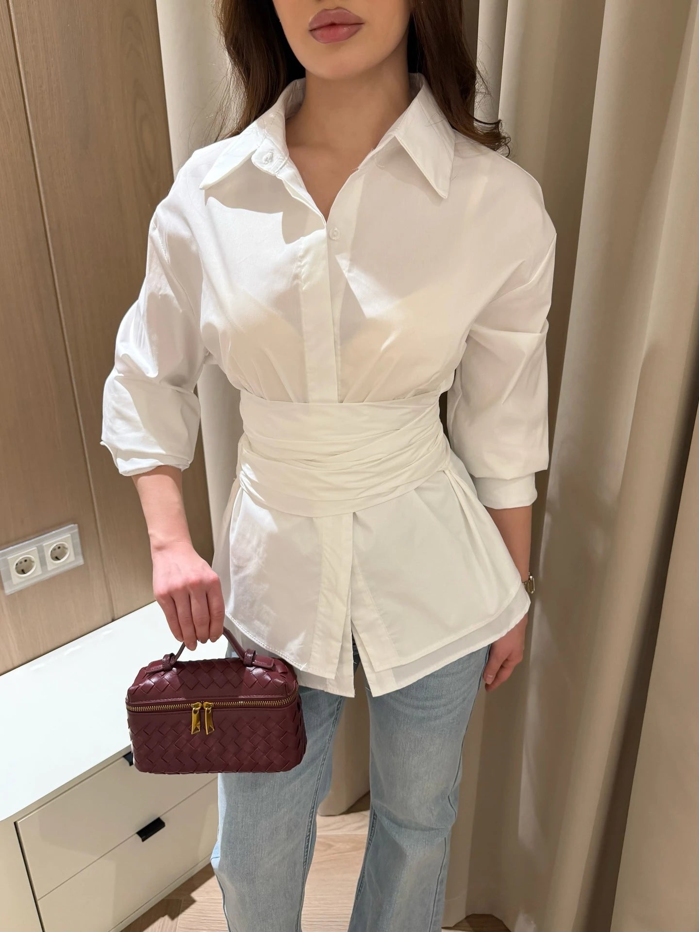Atelier Tie Blouse