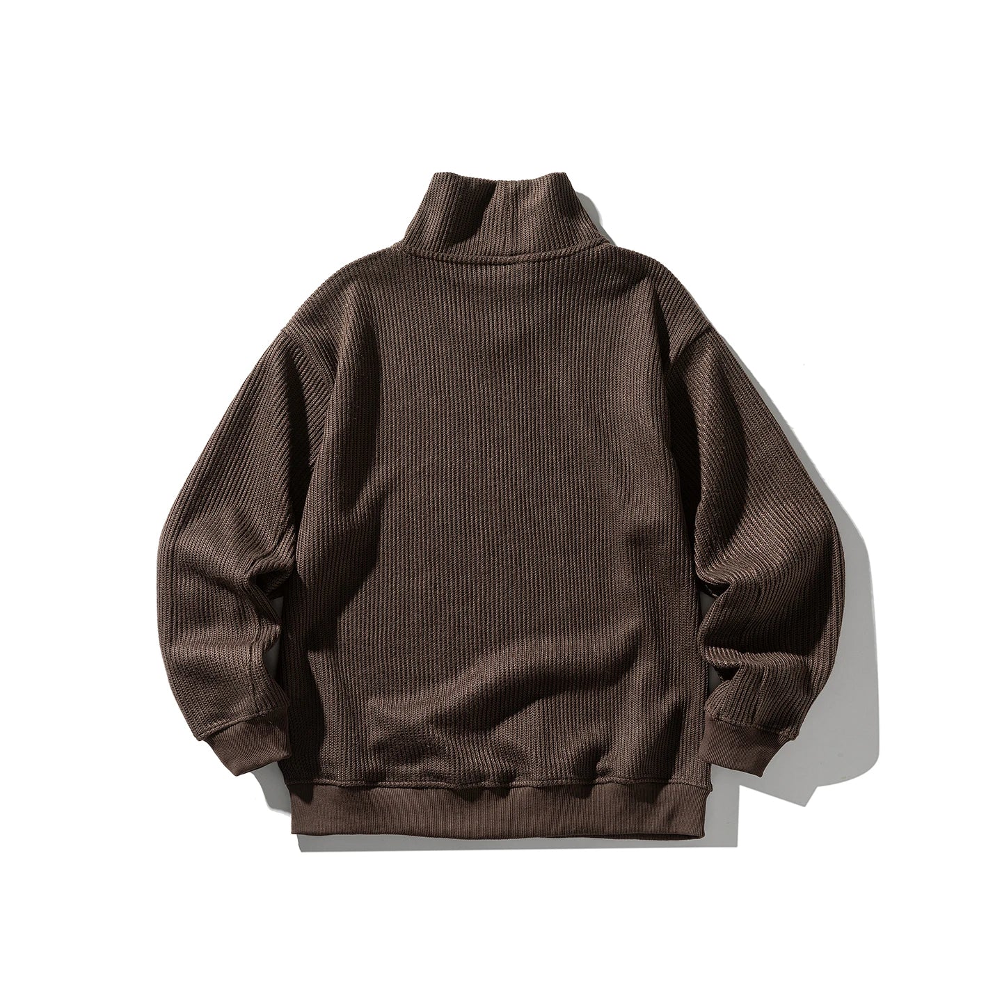 Men Loose Casual Stand Collar Pullover Sweatshirts Man Streetwear Fashion Cityboy Sweatshirts Couple Hoodie Coat
