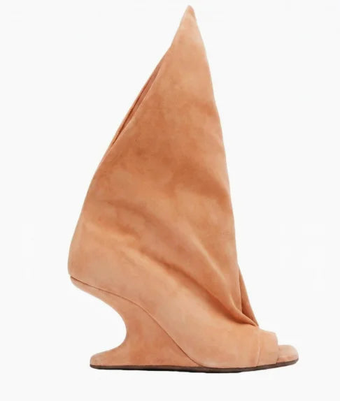 High heel sandal boot with 7.8cm heel