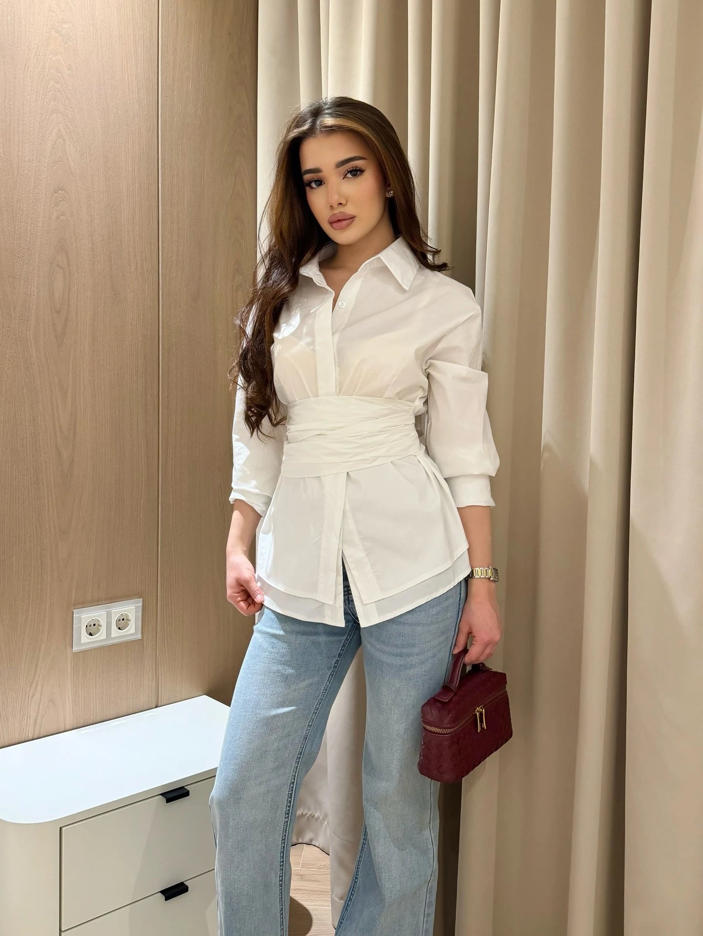Atelier Tie Blouse