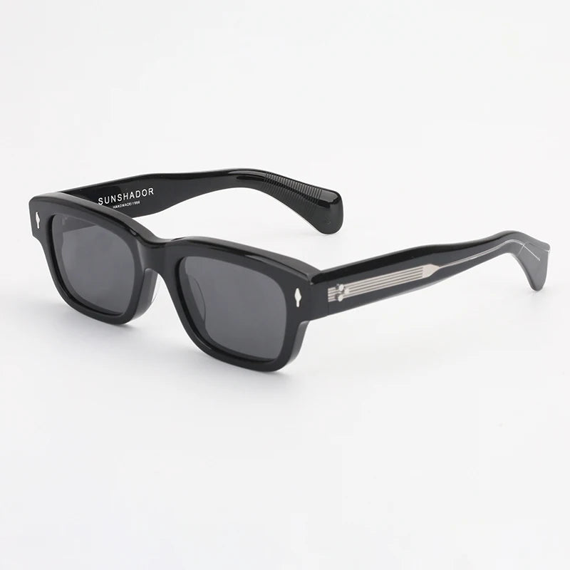 Square Acetic Outdoor Travel Fashion Men's Sunglasses High Quality Designer Brand Luxury UV400 Women's Sunshade Sunglasses